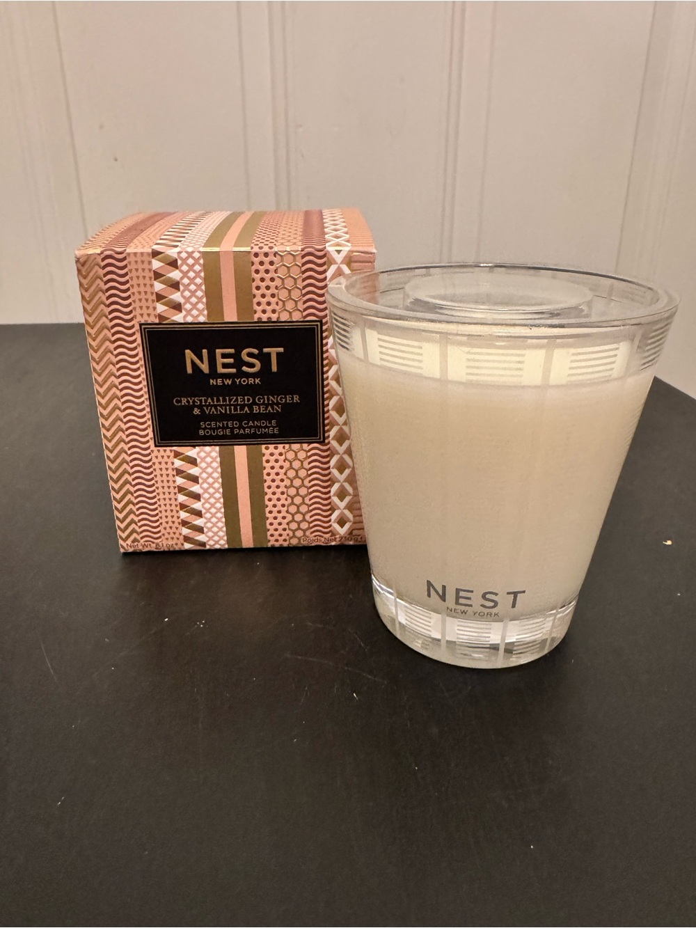 Nest New York Fragrances Scented Candle 8.1oz Crystallized Ginger & Vanilla Bean